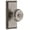 Antique Pewter, variant on Grandeur 825249 Carre Solid Brass Rose Privacy Door Knob Set - Brass