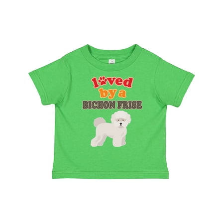 

Inktastic Bichon Frise Gifts Cute Dog Gift Toddler Boy or Toddler Girl T-Shirt