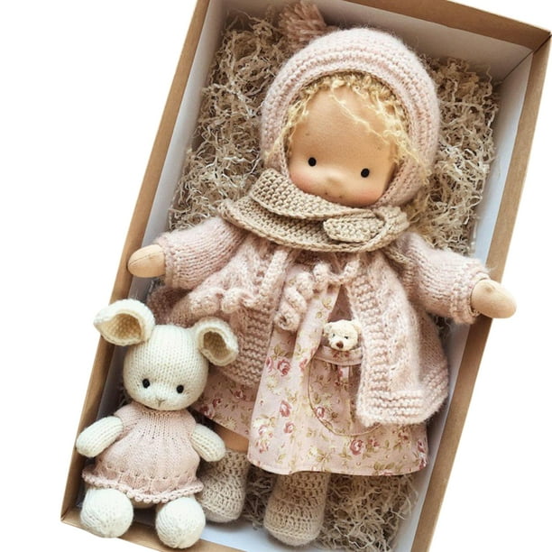 Muñecos hechos a mano lindos y suaves, juguete de peluche de dibujos animados, decoración festiva para niños