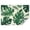 Tropical Palm Leaves, variant on Tropical Palm Leaves in Hawaii Rectangle Tablecloth 60"x84",Waterproof Polyester Rectangle Table Cloth, Wipeable Spillproof Polyester Tablecloth for Dining, Camping, Indoor and Outdoor
