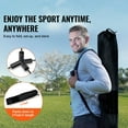 thumbnail image 2 of KFFKFF Badminton Net, Height Adjustable Volleyball Net, 10ft Wide Foldable Pickleball Net, Portable Easy Setup Tennis Net Set with Poles, Stand and Carry Bag, 2 of 9