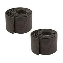 2 - Pack 3.75” x 7 ft. Cotton Polyester Heavy-Duty Webbing For Fuel Tank Strap for Peterbilt 11-02331-000-7, 11023310007 - Black