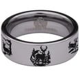 thumbnail image 2 of Deer Tungsten Carbide Ring, 2 of 6