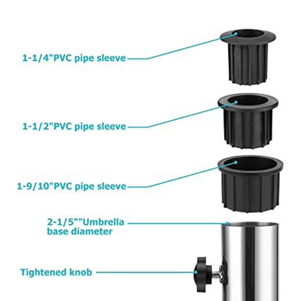 Heavy-Duty Granite Umbrella Stand: Windproof, Adjustable & DIY-Friendly!