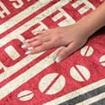 thumbnail image 3 of Addison Rugs Dream Shag Premium Machine Washable Transitional Coffee Sign Midnight Rectangle Rug, 5' x 7'6", 3 of 8