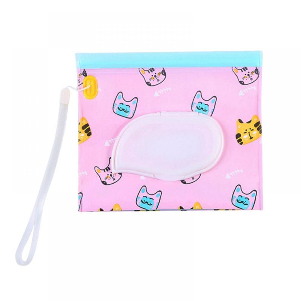 Baby Wipe Wipes Container Refillable Wet Wipe Bag EVA Wet Wipe