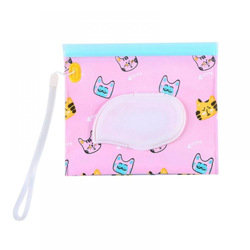 Baby Wipe Wipes Container Refillable Wet Wipe Bag EVA Wet