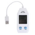 thumbnail image 3 of Usb Tester Monitor De Voltaje Y Corriente Volt Amp Digital Tester Cargador Medidor De Capacidad Con 10 Grupos De Almacenamiento De Datos,Ut658A Inevent TO002501-00, 3 of 7