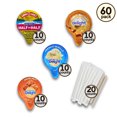thumbnail image 2 of International Delight Hazelnut, French Vanilla, Caramel Macchiato + Land O Lakes Mini Moo's Half and Half Coffee Creamers + Wooden Stirrers l Pack of 60, 2 of 8