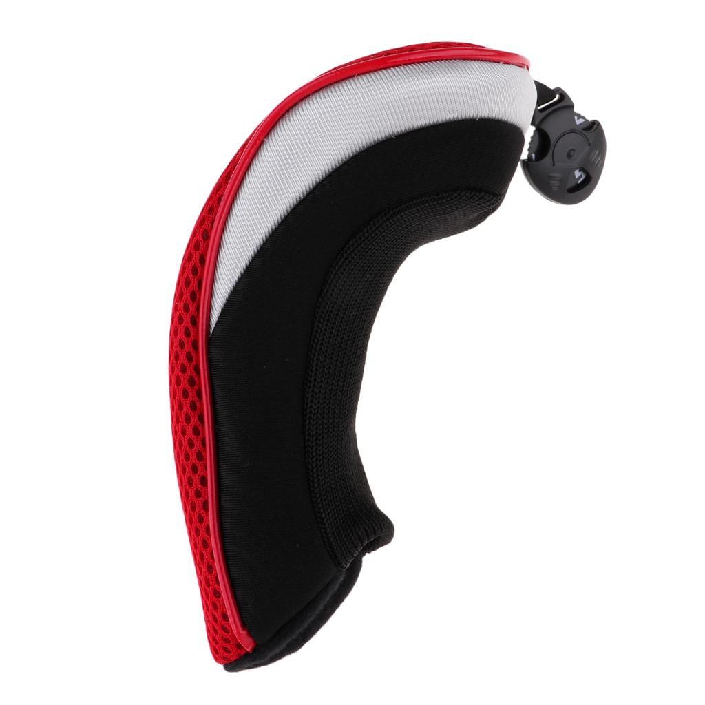 Axioma 3xgolf Hybrid UT Club Head Cover Headcover with Red Number