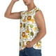 thumbnail image 3 of Fotbe Tiger Lion Men's Camiseta sin Mangas Estampada para Hombres, Playera Casual para Gimnasio, Entrenamiento, Playa-Large, 3 of 7