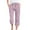 Pink, variant on Juslio Womens Sweatpants Fashion Pocket Casual Wide-leg Pants Straight Leg