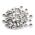 thumbnail image 1 of Tuercas De Seguridad Hexagonales Con Inserción De Nailon M8 X 1,25 Mm Kit Surtido De Tuercas De Seguridad De Acero Inoxidable Para Accesorios De Hardware Acabado De Acero Inoxidable Hexagonal 100 Piez, 1 of 5