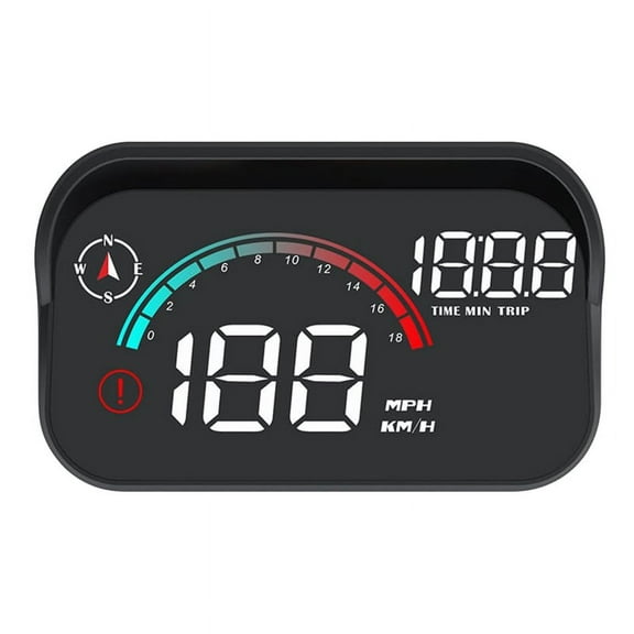 M22 Car Electronic Dog HUD Head-Up Display OBD Speedometer Compass Universal