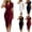 Yellow, variant on Ynynloco Womens Plus Size Maxi Dress with Pockets Casual Ring Strap Loose Plain Long Office Summer Fall Beach Travel Dresses L-5XL