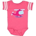 thumbnail image 3 of Inktastic Helicopter Pink Girls Girls Baby Bodysuit, 3 of 5
