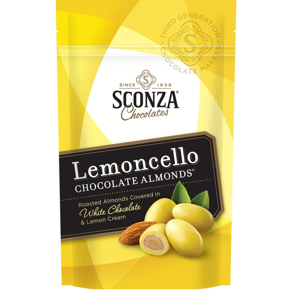 Oakdale Orchards Sconza Almonds Limoncello Candy, 12 Count Walmart