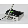 thumbnail image 6 of Adesso® Sawyer AdessoCharge LED Adjustable Desk Lamp, 24-1/2"H, Black/Brushed Steel, 6 of 10