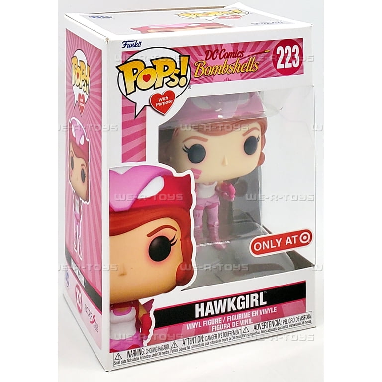 Funko POP DC Comics Bombshells Breast Cancer Awareness Hawkgirl