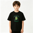 thumbnail image 2 of Cute Frog Riding Motorcycle Boys Graphic Tee, Cool Stunts Animal 100% Cotton Kids Short Sleeve T-Shirt 4-13Y, 2 of 5