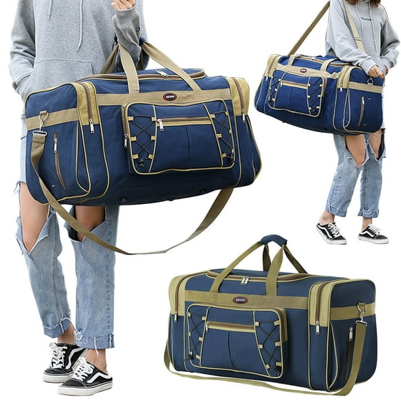 Sport Sac Sac de Voyage Sac de Week-End Imperméable Sac de Nuit Sac à Main pour Hommes Femmes Léger Très Grand Bagage
