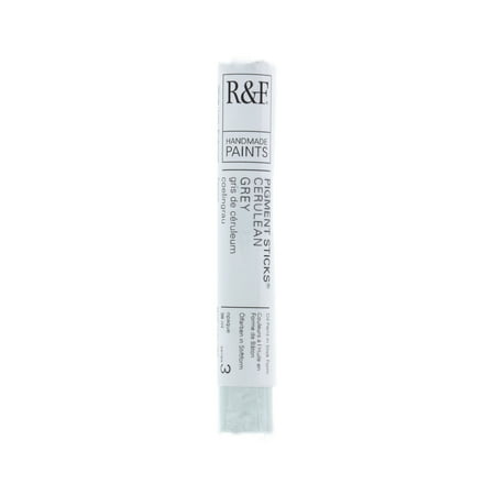 UPC: 0836943004498 | R&F Handmade Paints Pigment Stick  38ml  Cerulean Gray