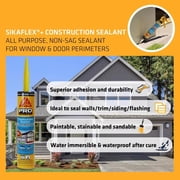 Sikaflex 90958/C437529 Non-Staining Construction Sealant, 10.1 oz, Cartridge, Dark Bronze, Paste