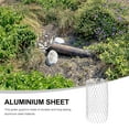 thumbnail image 2 of OULII 4Pcs Drainage Grate Gutter Cover Mesh Gutter Guards Silver Homeowners Outdoor Use, 2 of 8