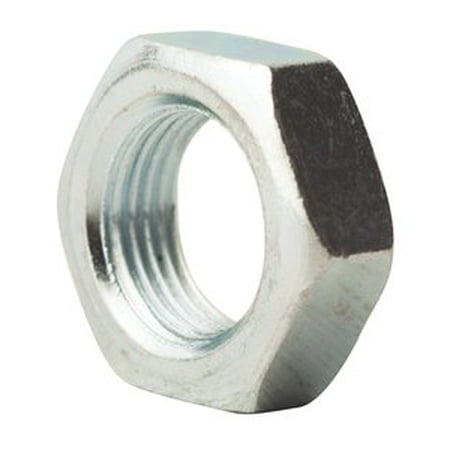 

3/8 -16 Heavy Hex Jam (Thin) Nuts A563 Grade A Zinc (Quantity: 2000)