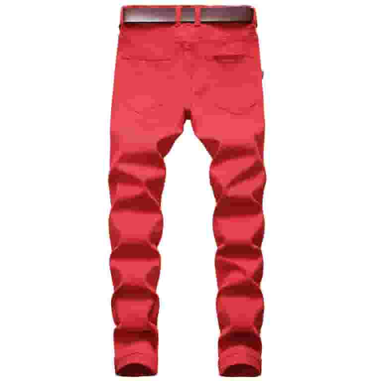 Herrnalise Men's Ripped Skinny Stretch Distressed Destroyed Herrnalise Men's Ripped Skinny Stretch Distressed Destroyed