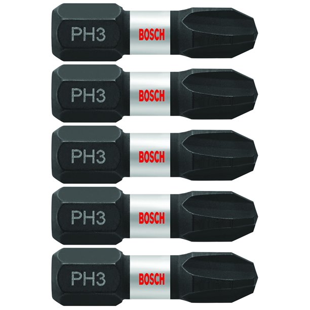 Brocas para atornillar Bosch ITPH3105 Phillips #3, paquete de 5