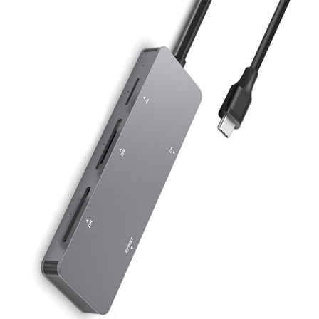 Efficient TypeC3.0 Card Reader for CFasts CFXD SDTF with Quick and Stable Connection