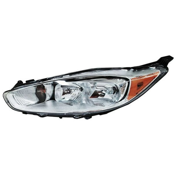 FARO acabado cromado - Compatible con Ford Fiesta 2014 - 2018 Piloto GEN Genérica .