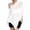 White, variant on SRZYMJ Women Poncho Cape High Low Chiffon Shawls Wraps Cover up Flowy Sheer Capelet Evening Party Bridal Wedding Capelets