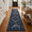 Navy Blue-2' x 10' (Rectangular), variant on Boho Washable Hallway Runner Rug 4x10 Soft Non-slip Long Kitchen Vintfaux Thin Distressed Printed Wider Floor Carpet For Entryway