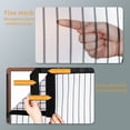 thumbnail image 4 of DJN Deal of the Day Curtain Anti Screen Screen Net Self Assembly Type Household Magnet Self Adhesive Window Simple Screen Curtain Nylon,Spandex White One Size, 4 of 8