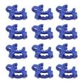 thumbnail image 2 of 12pcs Plastic Labs Glass Taper Joints Clamps Conical Interface Clip, 2 of 9