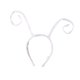 thumbnail image 5 of Diadema con antenas de animales, banda elástica para el cabello con dibujos animados para mujeres y niños, ideal para fiestas. Blanco, 5 of 9