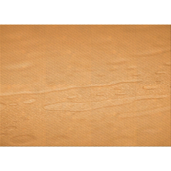 Ahgly Company Indoor Rectangle Patterned Neon Orange Area Rugs, 8' x 10'