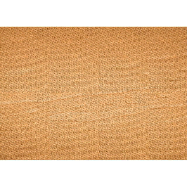 Ahgly Company Machine Washable Indoor Rectangle Transitional Neon Orange Area Rugs, 8' x 10'
