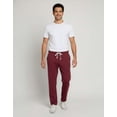 thumbnail image 4 of Real Essentials 3 Pack: Men's Tech Fleece Athletic Casual Open Bottom Sweatpants with Pockets (Available In Big & Tall), 4 of 4