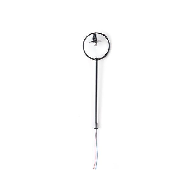 Injueey Modelo de luz en miniatura, lámpara de señal LED a escala 1:87, accesorios de micropaisaje, modelos de poste de luz DIY, juguetes de Artesanía Negro (blanco cálido) Injueey HA066888-04