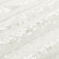 thumbnail image 3 of White Table Runner 108" x 12", Long Shining Sequin Table Runner, 2Pcs, 3 of 4