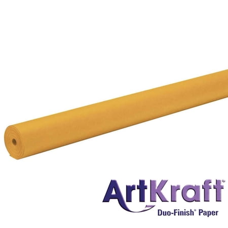 Pacon® Art Kraft® Duo-Finish® Paper Roll, 48" x 200', Autumn Gold