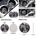 thumbnail image 5 of Jeiento Wolf Car Seat Cover Set Auto Interior Seat Accessories Headrest Covers, Keychain, Gear Shift Cover Handbrake Cover, American Flag Cup Coaster, 11pcs Automobile Seat Cover Sets, 4Th of July, 5 of 7