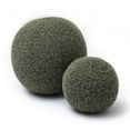 thumbnail image 3 of Boba Green Long Mohair 14" Pillow, 3 of 5