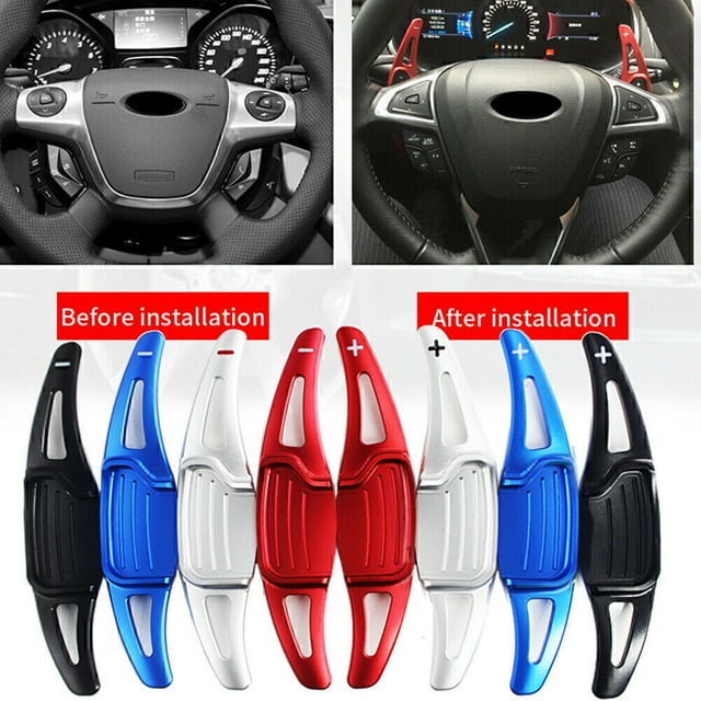 Steering wheel paddle shift transmission extended for Ford Mondeo Taurus Edge-