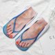 thumbnail image 1 of 1 par de calcetines de yoga para correr, divertidos calcetines con estampado de manicura, un regalo de broma para mujeres, regalos, 1 of 8