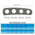 thumbnail image 2 of Uxcell Basketball Shooting Aid Finger Shoot Trainer Training Equipment Correct Shooting Posture Gray, S, 2 of 6