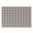 thumbnail image 1 of Floral Cutting Board, Summer Toned Pattern of Poppy Flowers Butterflies Striped Background, Decorative Tempered Glass Cutting and Serving Board, in 3 Sizes, by Ambesonne, 1 of 2